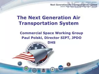 The Next Generation Air Transportation System