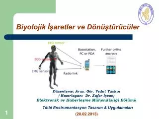 biyolojik aretler ve d n t r c ler