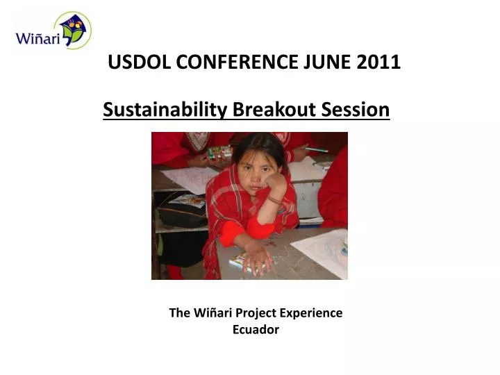 usdol conference june 2011