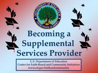 U.S. Department of Education Center for Faith-Based and Community Initiatives
