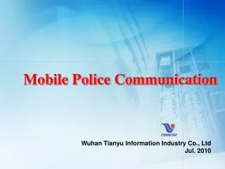 Mobile Police Communication