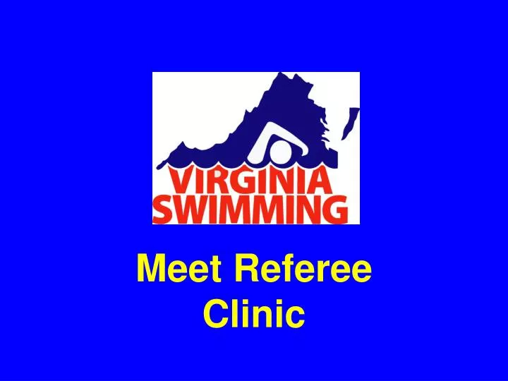 meet referee clinic