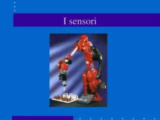 i sensori