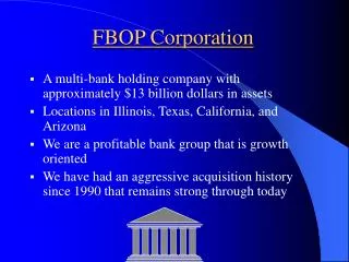 FBOP Corporation