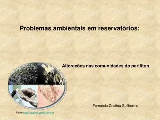 problemas ambientais em reservat rios