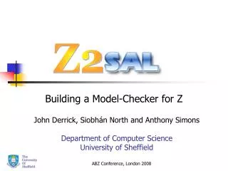 Building a Model-Checker for Z