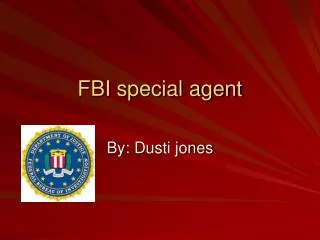 FBI special agent