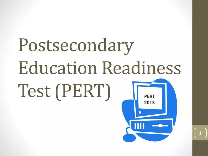 postsecondary education readiness test pert