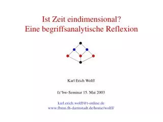 ist zeit eindimensional eine begriffsanalytische reflexion
