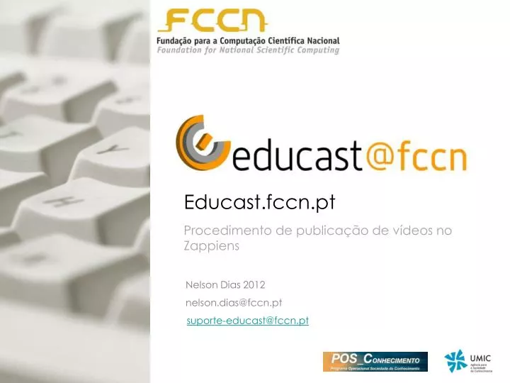 educast fccn pt