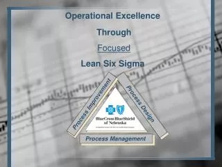 Operational Excellence Through Focused Lean Six Sigma