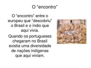 o encontro