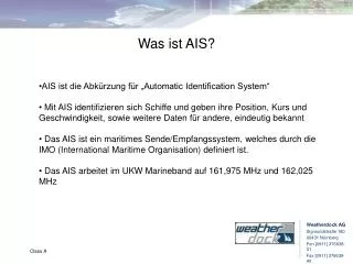 was ist ais