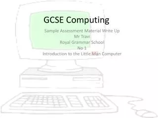 GCSE Computing