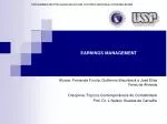 EARNINGS MANAGEMENT - slide 1