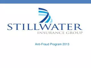 Anti-Fraud Program 2013