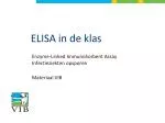 ELISA in de klas - slide 1