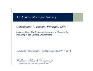 CFA West Michigan Society