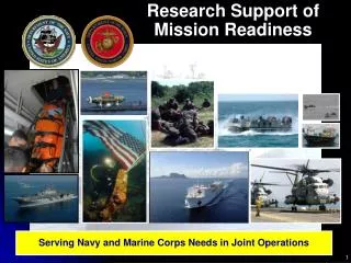 Research Support of Mission Readiness