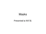 Masks - slide 1