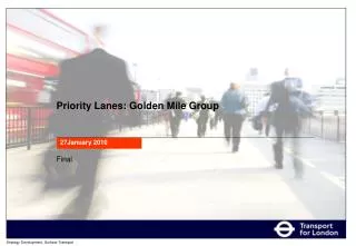 Priority Lanes: Golden Mile Group