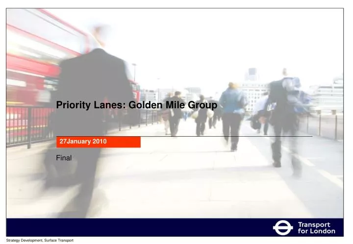 priority lanes golden mile group