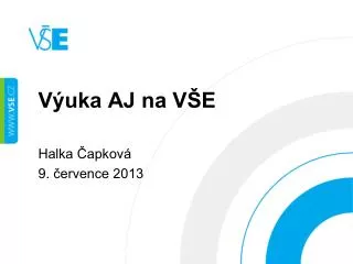 v uka aj na v e