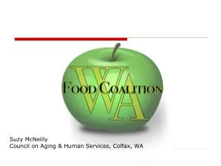 Suzy McNeilly Council on Aging &amp; Human Services, Colfax, WA