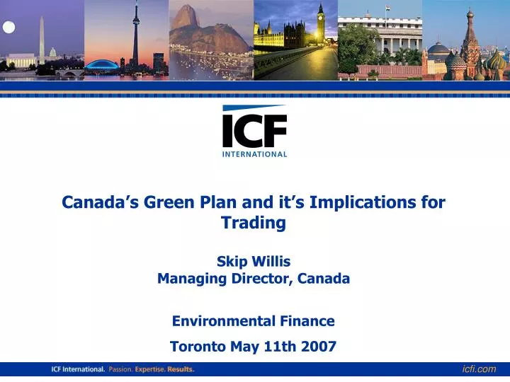 canada s green plan and it s implications for trading skip willis managing director canada