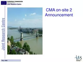 CMA on-site 2 Announcement