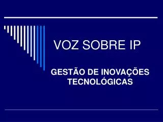 voz sobre ip