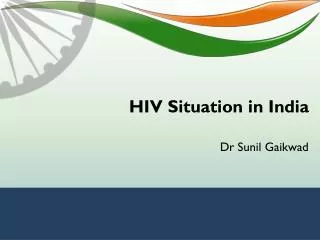 HIV Situation in India