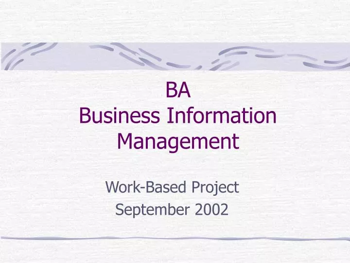 ba business information management