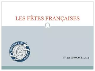 les f tes fran aises