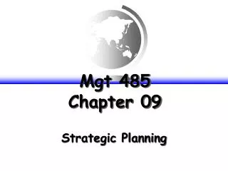 Mgt 485 Chapter 09