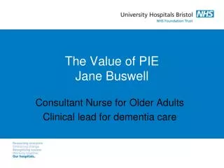 the value of pie jane buswell
