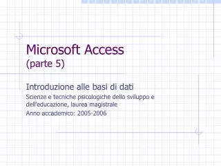 microsoft access parte 5