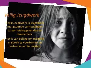 veilig jeugdwerk