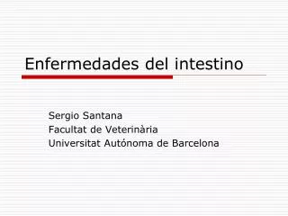 enfermedades del intestino