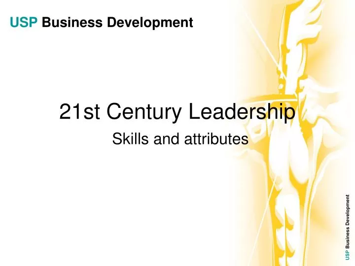 21st century leadership