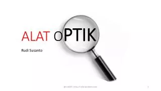 alat o ptik