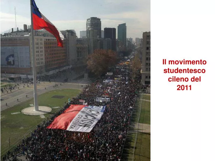 il movimento studentesco cileno del 2011