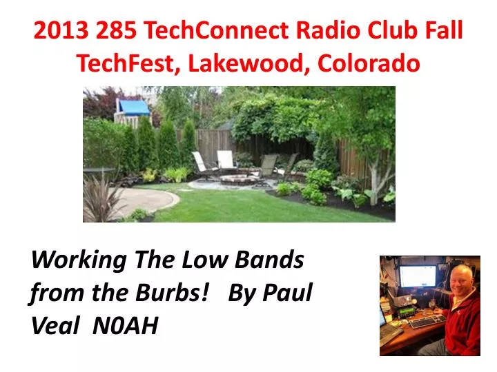 2013 285 techconnect radio club fall techfest lakewood colorado