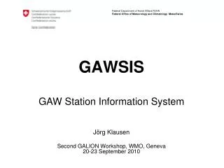 GAWSIS