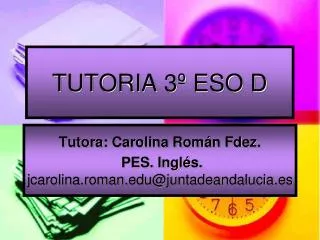 tutoria 3 eso d