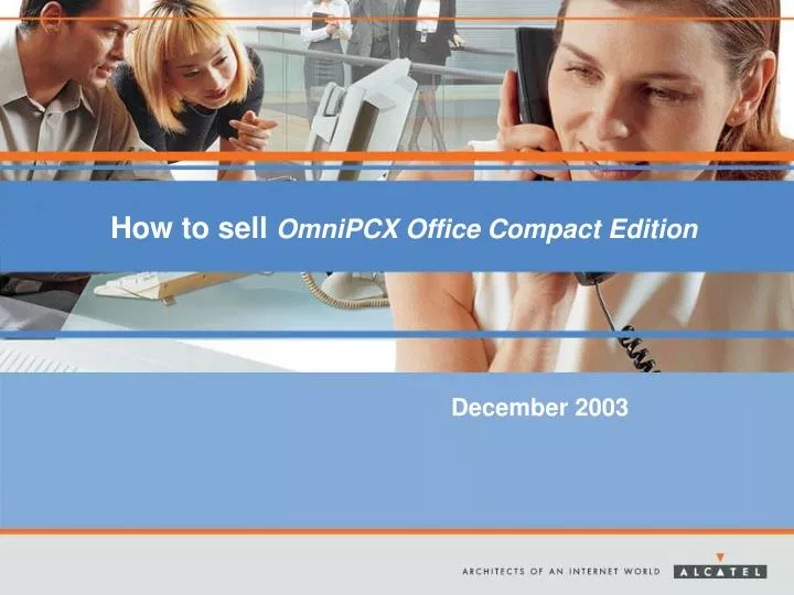 how to sell omnipcx office compact edition