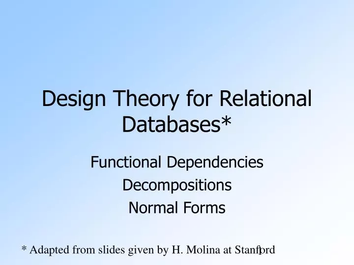 functional dependencies decompositions normal forms