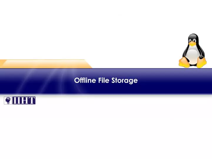 offline file storage