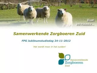 samenwerkende zorgboeren zuid