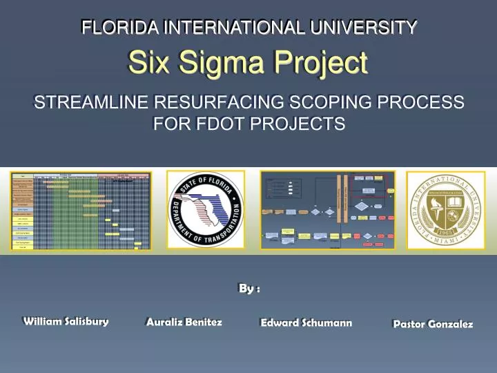 six sigma project
